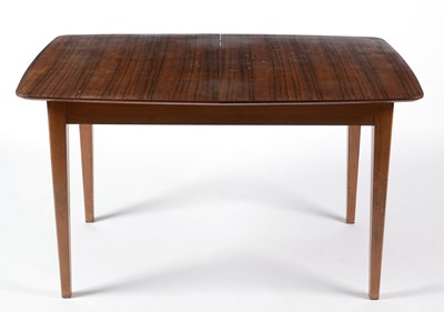 Lot 629 - 1950's walnut sideboard; and matching dining table.