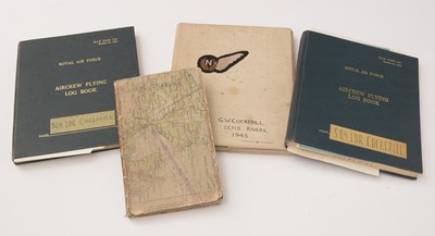 Lot 996 - Four post-war RAF Navigator log books