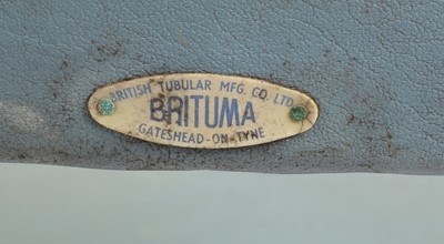 Lot 636 - Brituma, Gateshead on Tyne: a set of four 1930's tubular metal chairs.