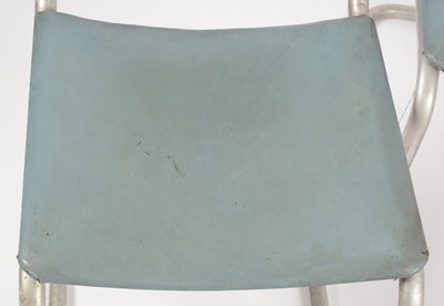 Lot 636 - Brituma, Gateshead on Tyne: a set of four 1930's tubular metal chairs.