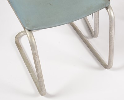Lot 636 - Brituma, Gateshead on Tyne: a set of four 1930's tubular metal chairs.