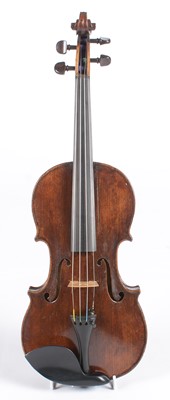 Lot 826 - Mirecourt violin stamped Graingeot