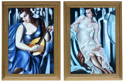 Lot 700 - French School - oil