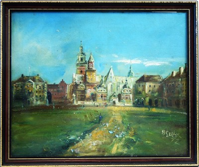 Lot 736 - Antoni Sulek - oil.