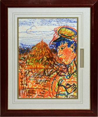 Lot 656 - Antoni Sulek - pastel