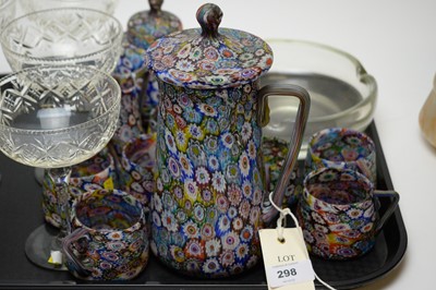 Lot 298 - Selection of glassware.