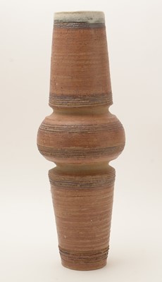 Lot 603 - Three earthenware vases by Michael Whittaker White.