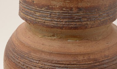 Lot 603 - Three earthenware vases by Michael Whittaker White.
