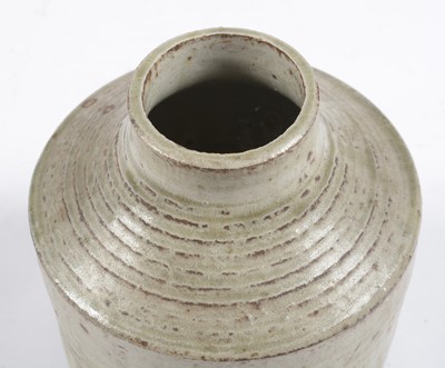Lot 603 - Three earthenware vases by Michael Whittaker White.