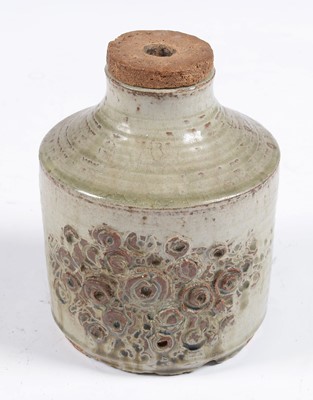 Lot 603 - Three earthenware vases by Michael Whittaker White.