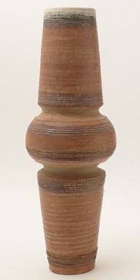 Lot 603 - Three earthenware vases by Michael Whittaker White.