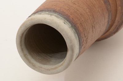 Lot 603 - Three earthenware vases by Michael Whittaker White.