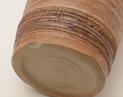 Lot 603 - Three earthenware vases by Michael Whittaker White.