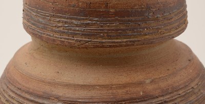 Lot 603 - Three earthenware vases by Michael Whittaker White.
