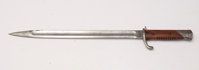 Lot 416 - Scarce WWI Machine Gunners bayonet