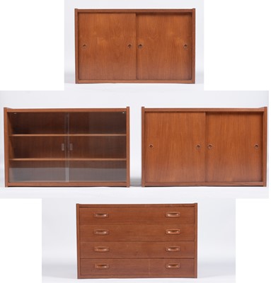 Lot 642 - Preben Sorenson for Randers: four units from the Danish PS system.