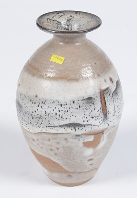 Lot 604 - Four stoneware vases by Michael Whittaker White