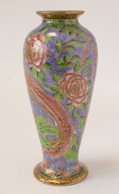 Lot 523 - Wedgwood Argus Pheasant lustre vase