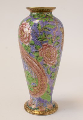 Lot 523 - Wedgwood Argus Pheasant lustre vase