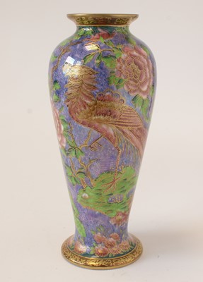 Lot 523 - Wedgwood Argus Pheasant lustre vase