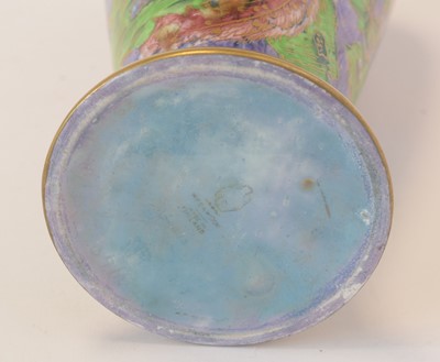 Lot 523 - Wedgwood Argus Pheasant lustre vase