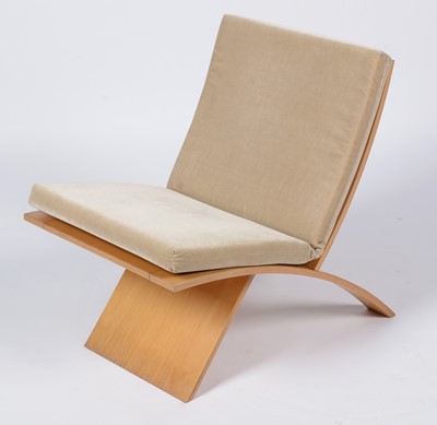 Lot 648 - Jens Nielson for Westnofa: a 'Laminex' beech plywood chair