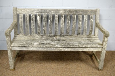Lot 11 - Garden bench by Alexander Rose Ltd