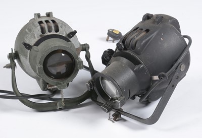 Lot 616 - Two vintage Strand Electric stage lights.
