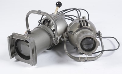 Lot 617 - Two vintage stage lights.