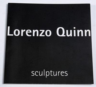 Lot 670 - Lorenzo Quinn - A bonded bronze on black marble 'Rose'.