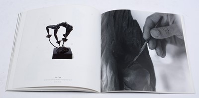 Lot 670 - Lorenzo Quinn - A bonded bronze on black marble 'Rose'.