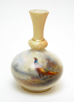 Lot 524 - Royal Worcester James Stinton vase