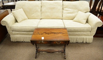 Lot 32 - Peter Guild three-seater sofa.