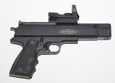 Lot 483 - A Weihrauch cal.177 HW45 air pistol.