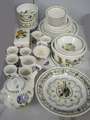 Lot 308 - A Portmeirion 'Botanic Garden' pattern part dinner service