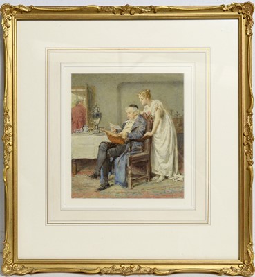 Lot 205 - George Goodwin Kilburne - watercolour