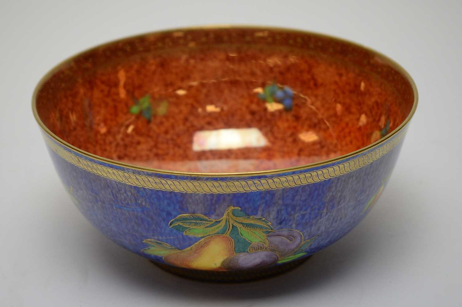 Lot 376 - Wedgwood lustre fruit bowl.