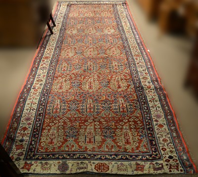 Lot 122 - A Middle Eastern runner, possibly Kurdish