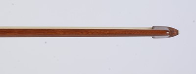 Lot 18 - German Violin Bow stamped W E Dorfler