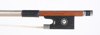Lot 18 - German Violin Bow stamped W E Dorfler