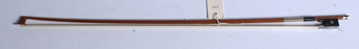 Lot 18 - German Violin Bow stamped W E Dorfler