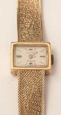 Lot 146 - A lady's 9ct gold Rotary wristwatch