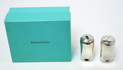 Lot 174 - A pair of Elsa Peretti Tiffany salt and pepper