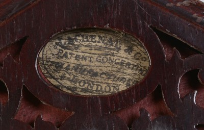 Lot 818 - Lachenal Anglo system concertina