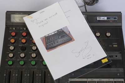 Lot 911 - Sting Interest. A TEAC 144 Multitrack series Recorder