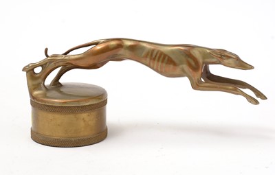 Lot 409 - Lincoln greyhound car mascot