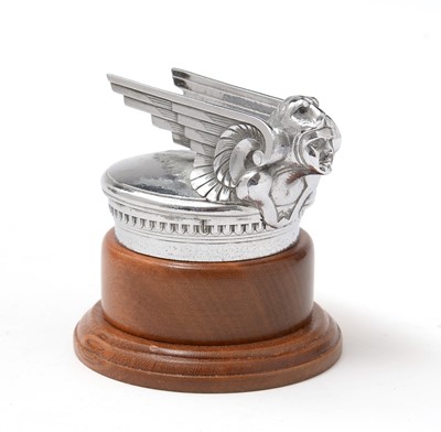 Lot 412 - Art Deco Chevrolet car Viking mascot