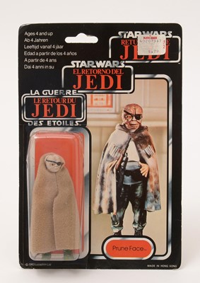 Lot 221 - Star Wars Return of the Jedi Prune Face carded figure