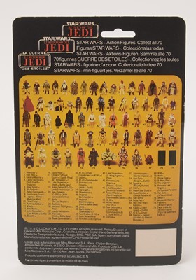 Lot 223 - Star Wars Return of the Jedi Chief Chirpa carded figure