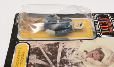 Lot 226 - Star Wars Return of the Jedi Han Solo (Hoth Battle Gear) carded figure